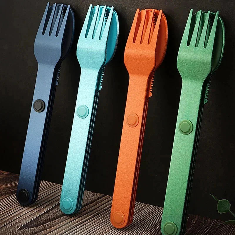 Magnetic Travel Silverware Set