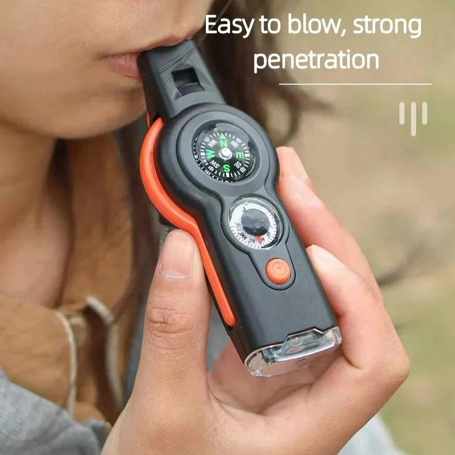 7-in-1 Multi-Tool Survival Whistle